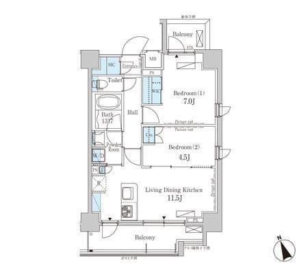 パークアクシス芝浦 1003