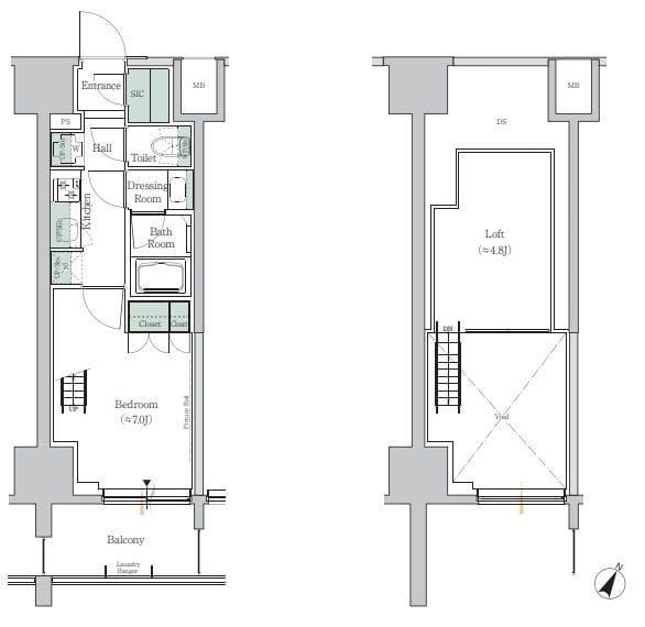 ONE ROOF RESIDENCE TAMACHI 202