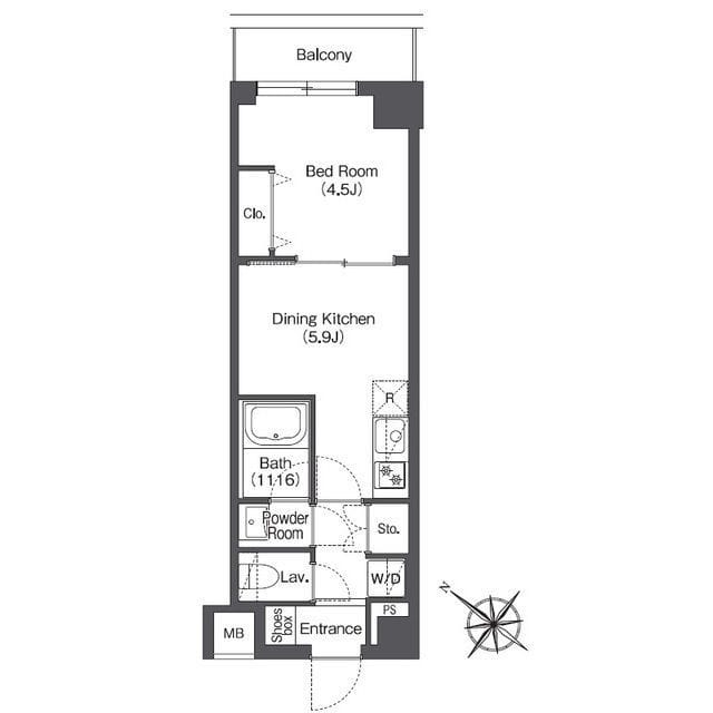 コンフォリア志村坂上 205