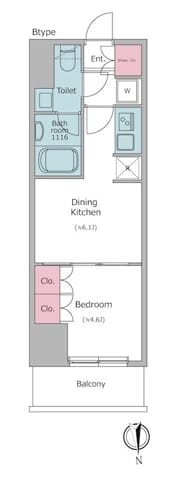 ワンルーフレジデンス上野御徒町 0303