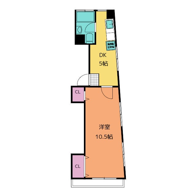 川崎マンション 402
