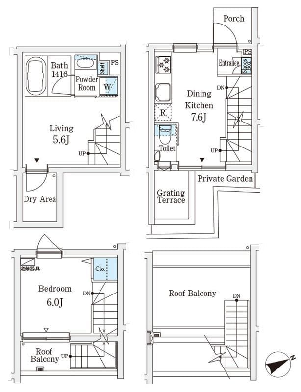 AGRATIO TERRACE 恵比寿(アグレシオ テラス 恵比寿) 103