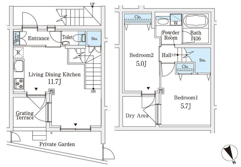 AGRATIO TERRACE 恵比寿(アグレシオ テラス 恵比寿) 108