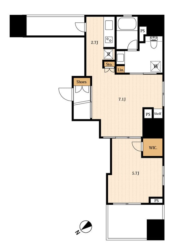 パークホームズ浜松町 606