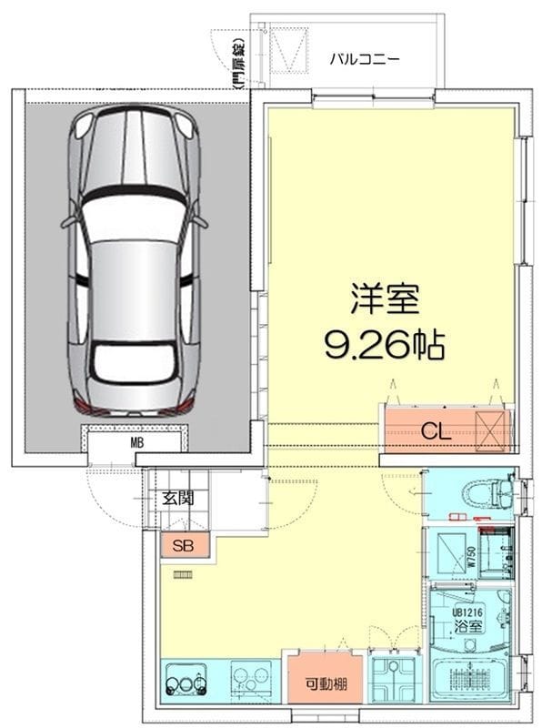 Techno-Terrasse 北綾瀬 101