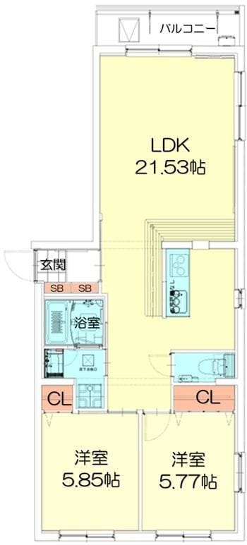 Techno-Terrasse 北綾瀬 201