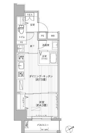 ワイズ柳橋 1002