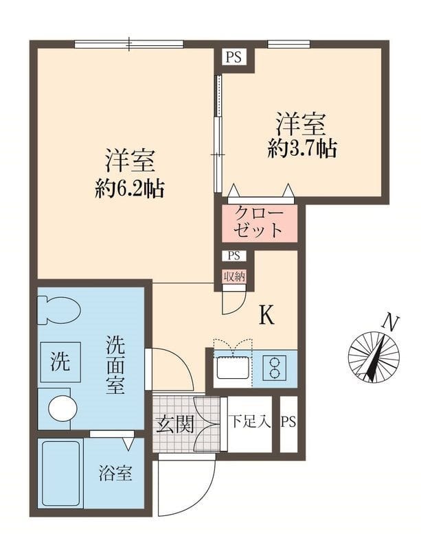 アズ板橋本町レジデンス 101 間取り図