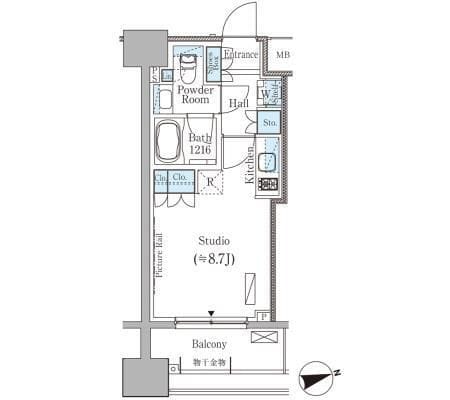 パークアクシス御茶ノ水ヒルトップ 203