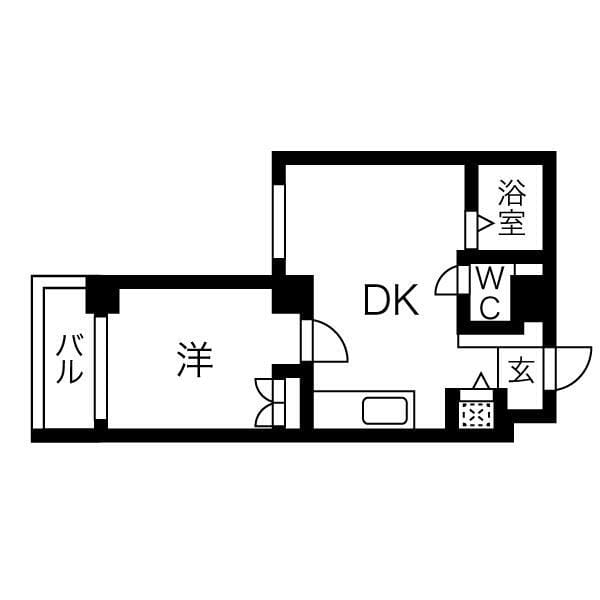 ジュエリー杉並 103号室&2階 201 間取り図