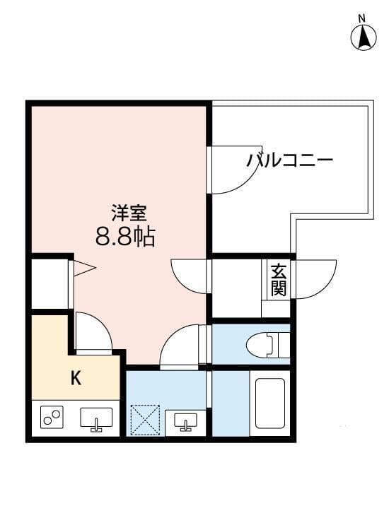 シャッツクヴェレ神楽坂 403 間取り図