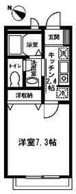 グリーンシーダ 203 間取り図