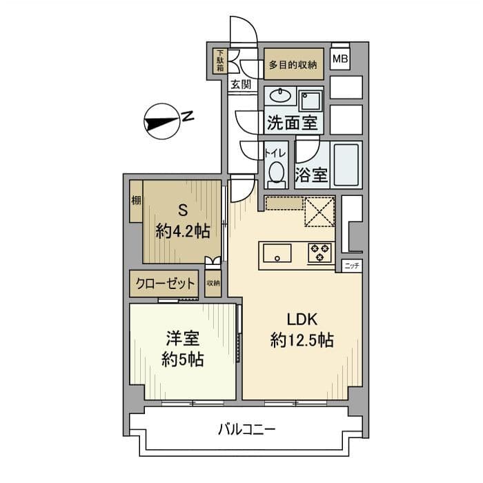 ヴィラロイヤル文京西片 403 間取り図
