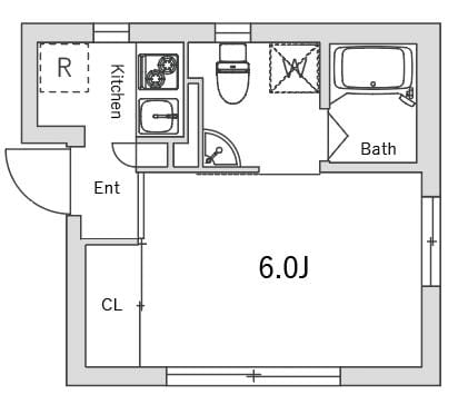 Park Hills下北沢 402 間取り図