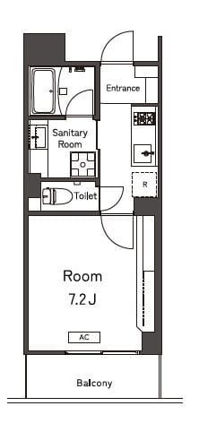 Belleviage Shinnakano 705 間取り図