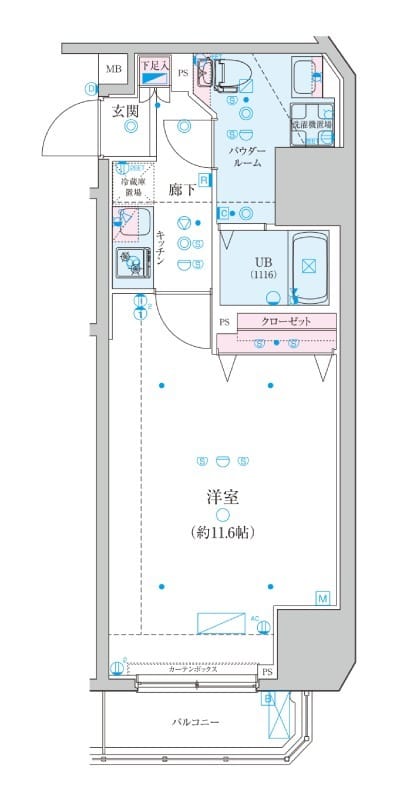 ジェノヴィア渋谷笹塚スカイガーデン 403