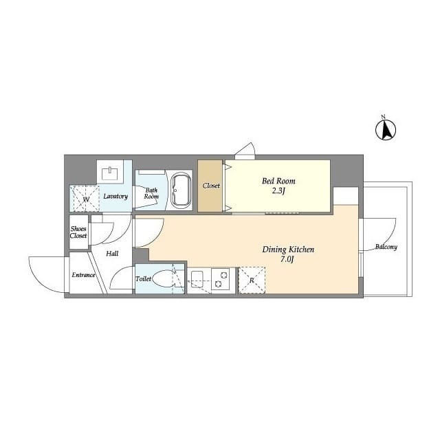 グランカーサ上野松が谷 0203