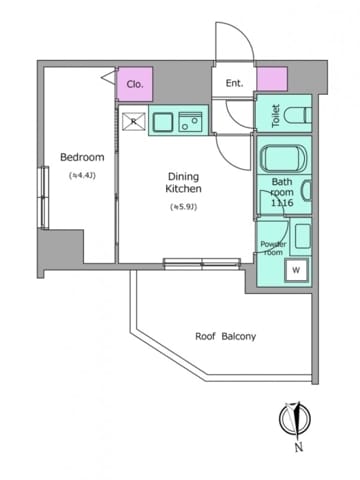 ドゥーエ蒲田南 0402