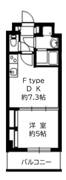 グランリーヴェル横浜ステラパーク 207 間取り図
