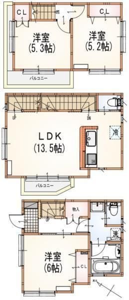 ウエルストン南荻窪 101 間取り図
