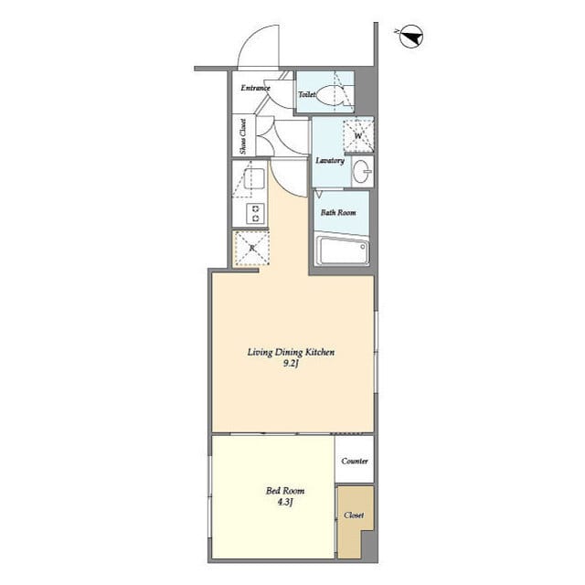 ウェルスクエアイズム千川Ⅱ 105