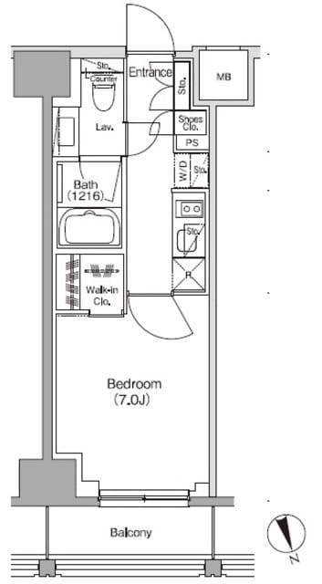 ザ・パークハビオ飯田橋プレイス 1102