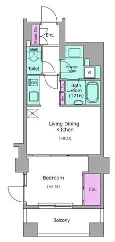 レジディア月島 0305