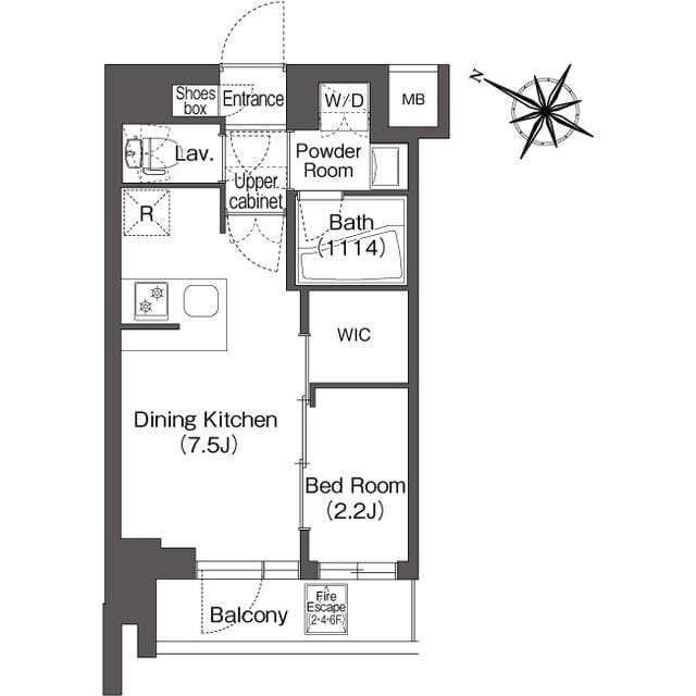 コンフォリア二葉 102