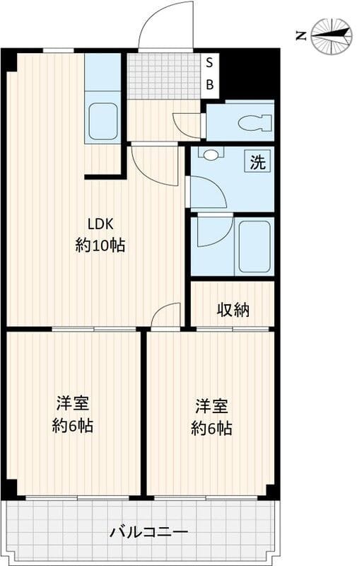 アーカンシェル ICHIKAWA 103 間取り図