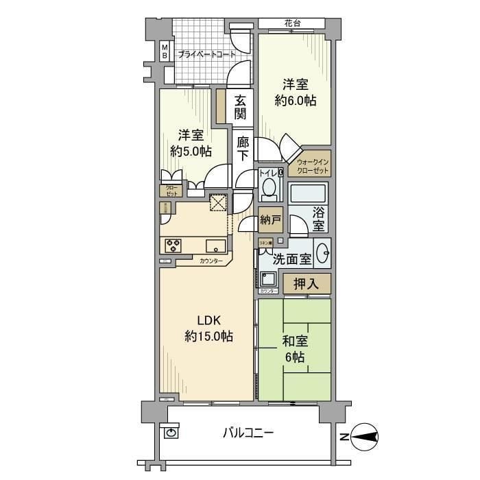 プラウド武蔵小杉 504
