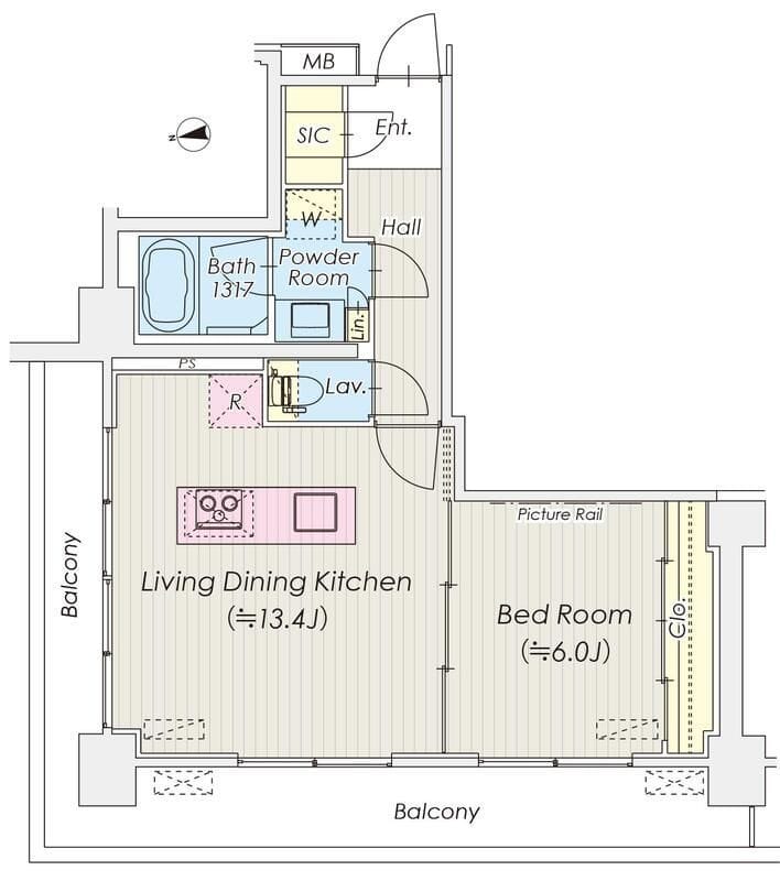 シャトレ信濃町 305