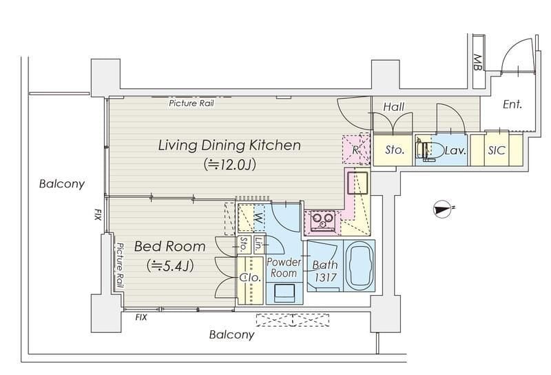 シャトレ信濃町 402
