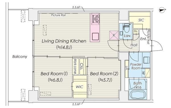 シャトレ信濃町 503