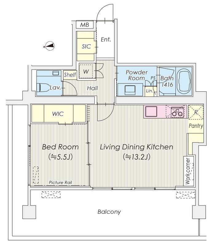 シャトレ信濃町 803