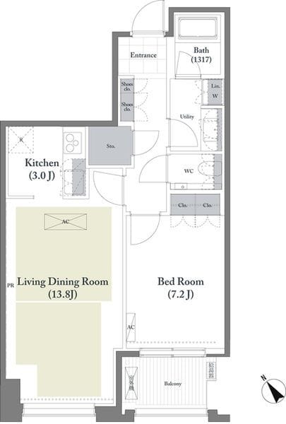 ベイサイド竹芝 1206