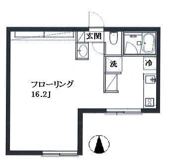 Orbit代沢 302 間取り図