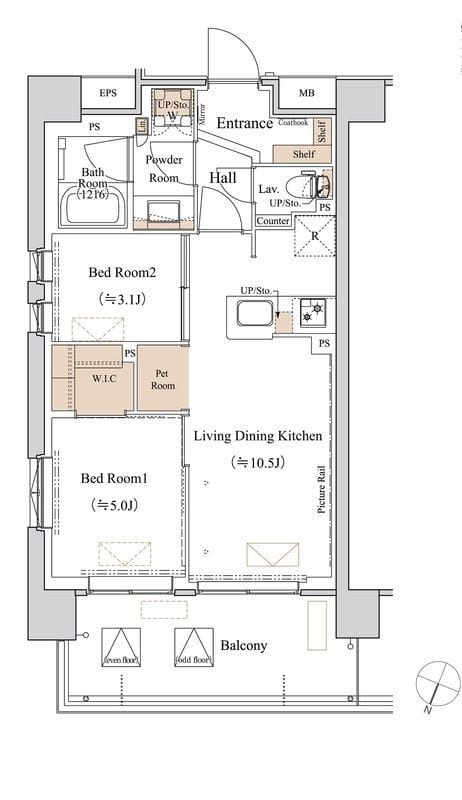 ブランシエスタ西馬込 0402