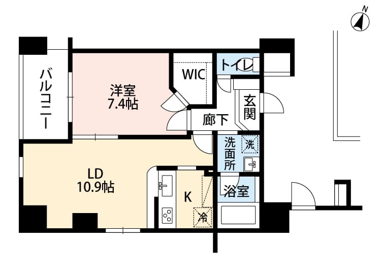 クレール中野 0403