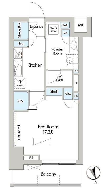 バウスフラッツ日本橋馬喰町 1104