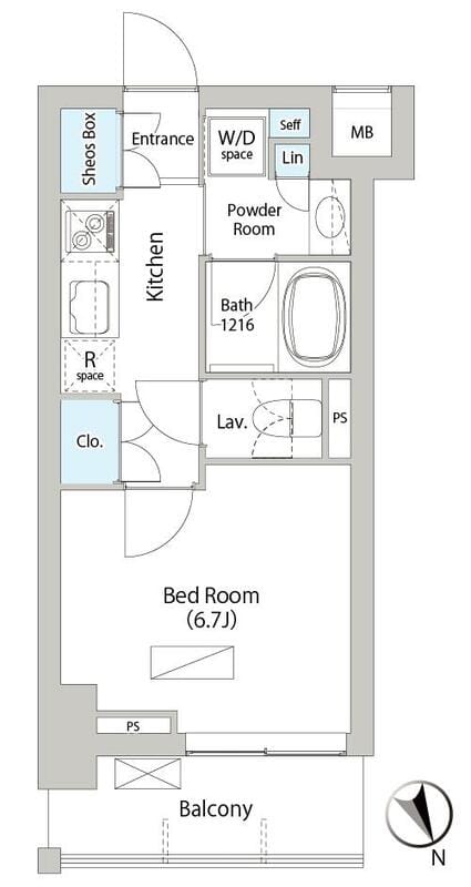 バウスフラッツ日本橋馬喰町 604