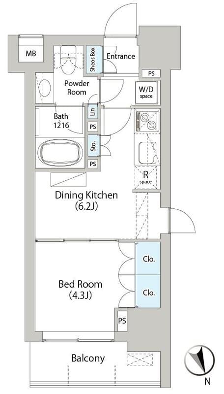 バウスフラッツ日本橋馬喰町 701