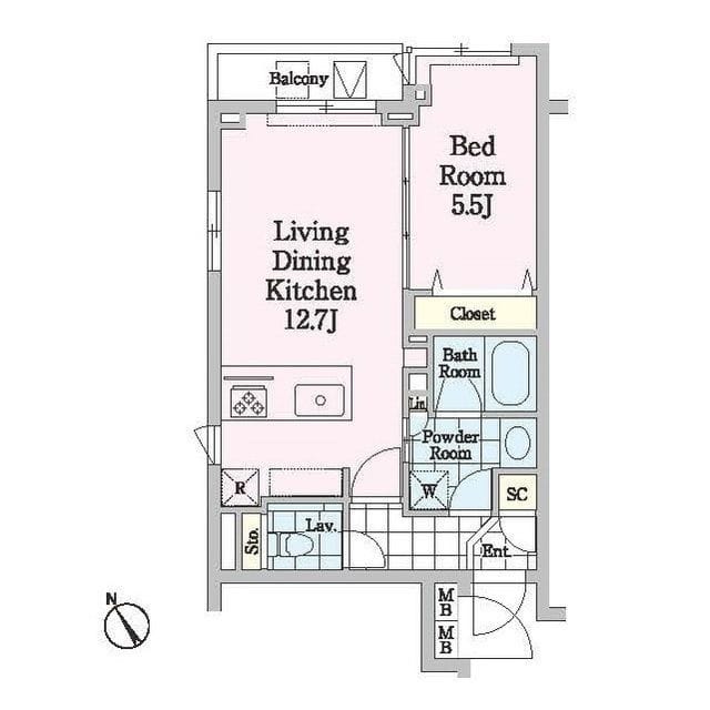 クロノガーデン神楽坂 401