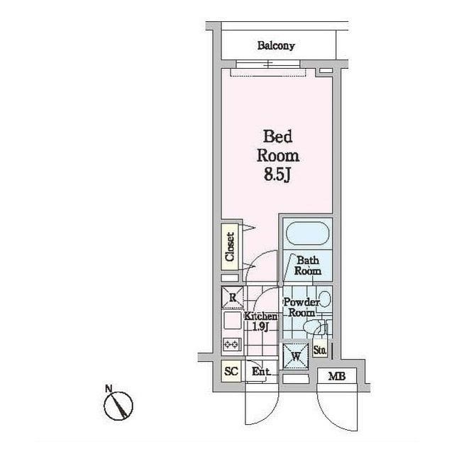 クロノガーデン神楽坂 402