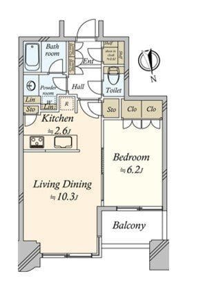 青山パークタワー 814
