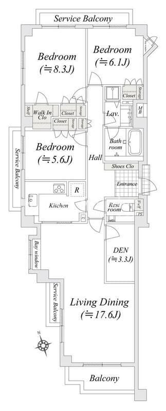 グランデュール代沢 301