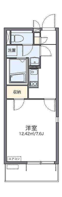 レオネクストコンフォ 306 間取り図