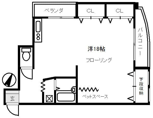 向原KMハイツ 302