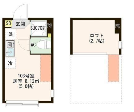 ハーモニーテラス仲宿Ⅴ 103