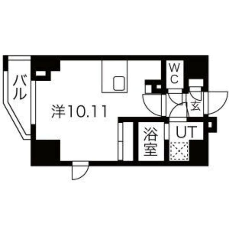 ルネサンスコート両国リバーテラス 702 間取り図