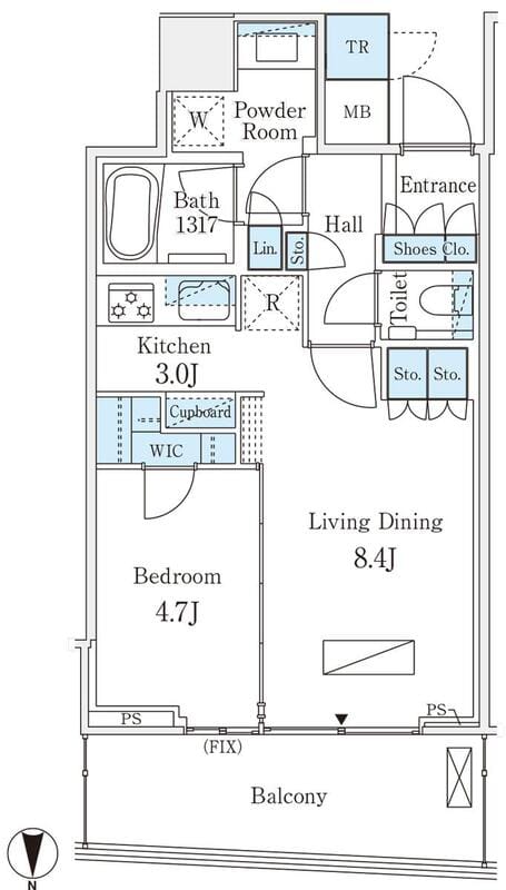 パークタワー晴海 1518